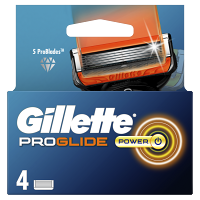 GILLETTE Fusion ProGlide Power náhradní hlavice pro muže 4 ks