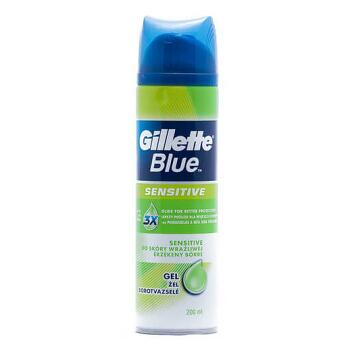 GILLETTE Blue gel na holení Sensitive 200 ml