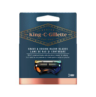 GILLETTE King Shave&Edging Náhradní hlavice 3 ks