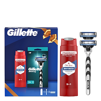 GILLETTE Mach3 Dárkové balení pro muže 2 kusy (Kosmetické balíčky)