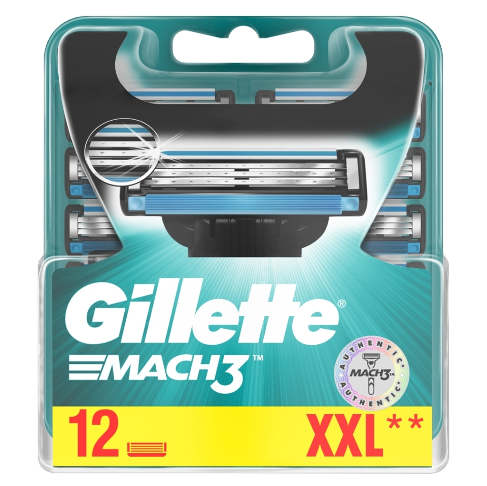 E-shop GILLETTE Mach3 Náhradní hlavice 12 ks