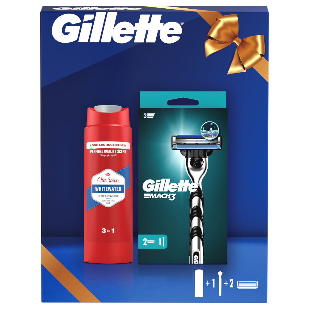 GILLETTE Mach3  + Old Spice Dárkové balení