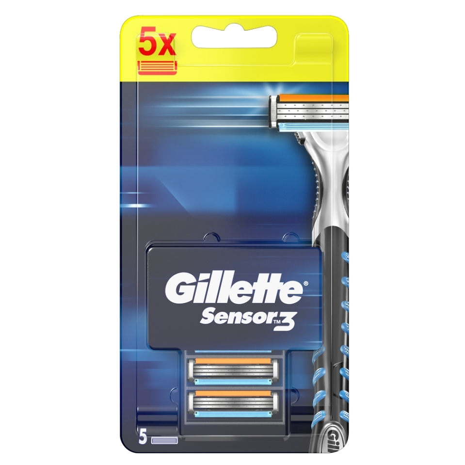 E-shop GILLETTE Sensor3 Náhradní hlavice 5 ks