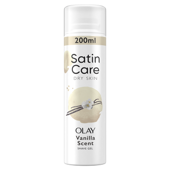 GILLETTE Olay Satin Care Vanilla Dream Gel na holení 200 ml (Gely, krémy a pěny na holení)