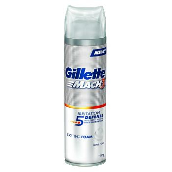 GILLETTE MACH3 zklidňující pěna na holení 250 ml
