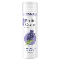 GILLETTE Satin Care Lavender Touch Gel na holení 200 ml