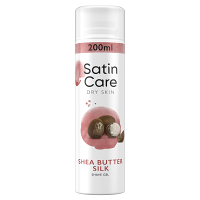 GILLETTE Satin Care Shea Butter Silk Gel na holení 200 ml