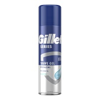 GILLETTE Series Sensitive Revitalizing Gel na holení se zeleným čajem 200 ml