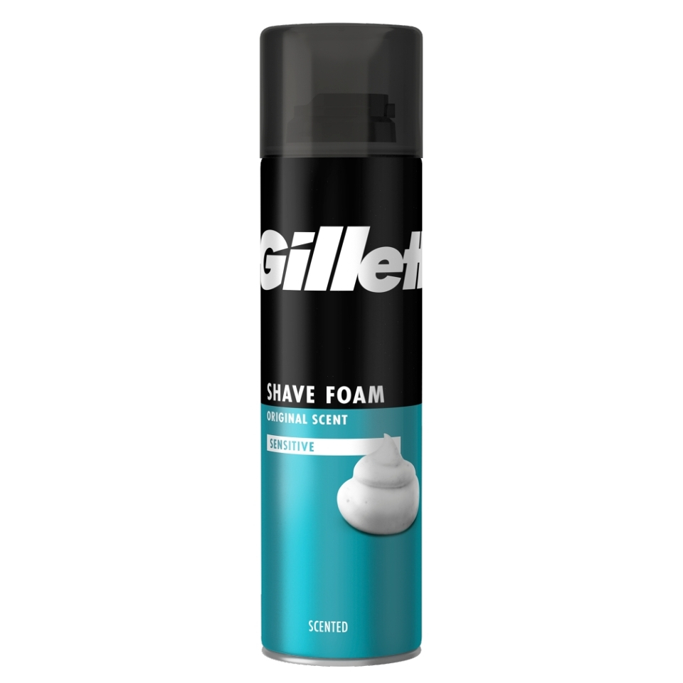 E-shop GILLETTE Series Sensitive Pěna na holení 200 ml