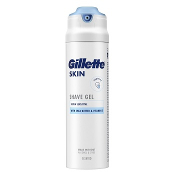 GILLETTE Skin Ultra Sensitive Gel na holení 200 ml (Pěny na holení a gely)