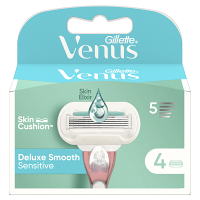 GILLETTE Venus Deluxe Smooth Sensitive Náhradní hlavice 4 kusy