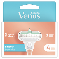 GILLETTE Venus Smooth Sensitive Náhradní hlavice 4 kusy