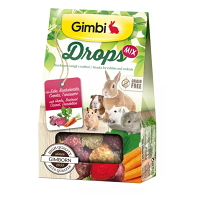 GIMBI Drops Grain Free pro hlodavce mix 50 g