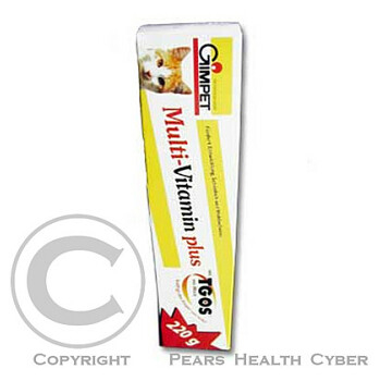 GIMPET kočka Pasta Multi-Vitamin plus TGOS  220 g