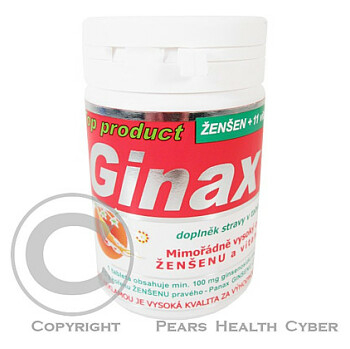 GINAX ženšenové tablety tbl. 45