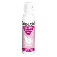 GINEXID gynekologická mycí pěna 45+, 150 ml