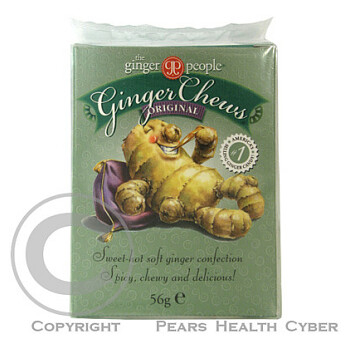 GINGER Chews Original-zázvorové žvýkací bonbóny 56g