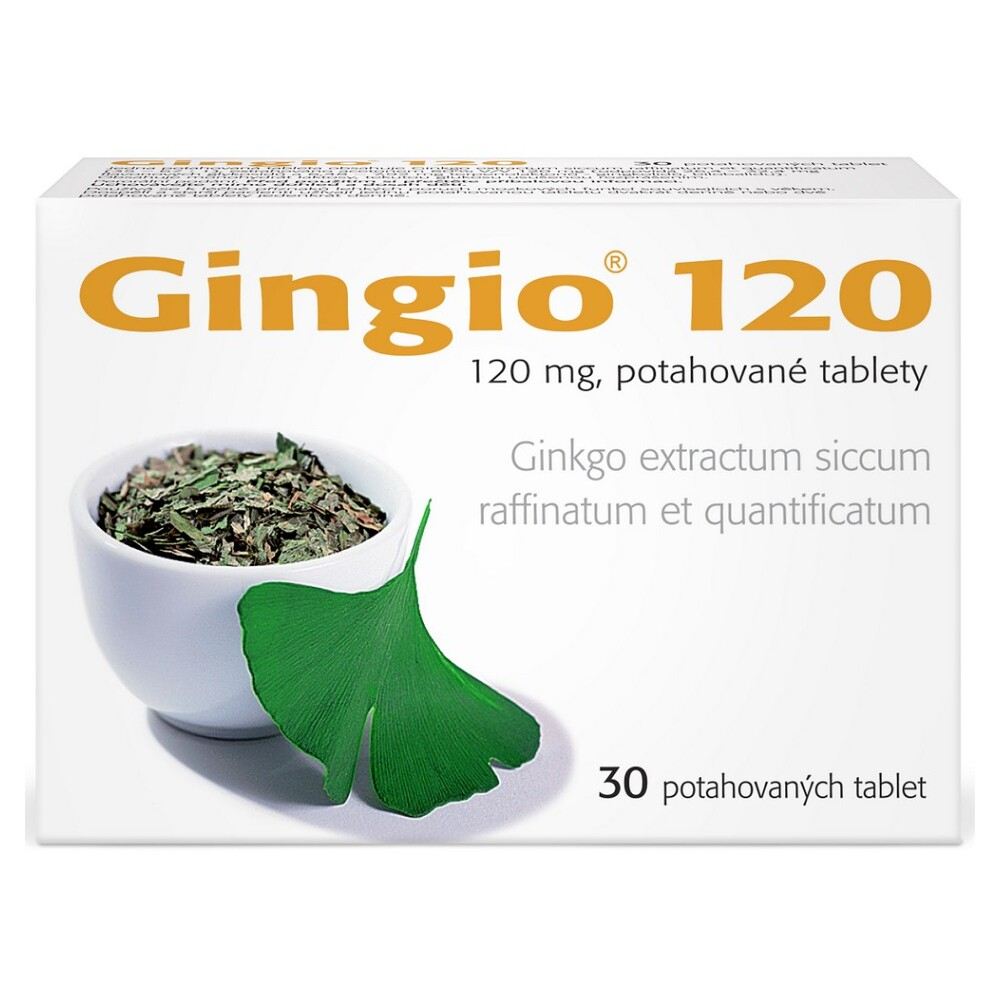 Levně GINGIO 120 mg 30 potahovaných tablet
