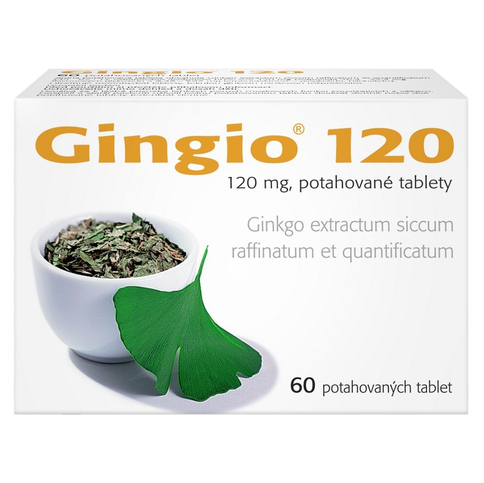 Levně GINGIO 120 mg 60 potahovaných tablet
