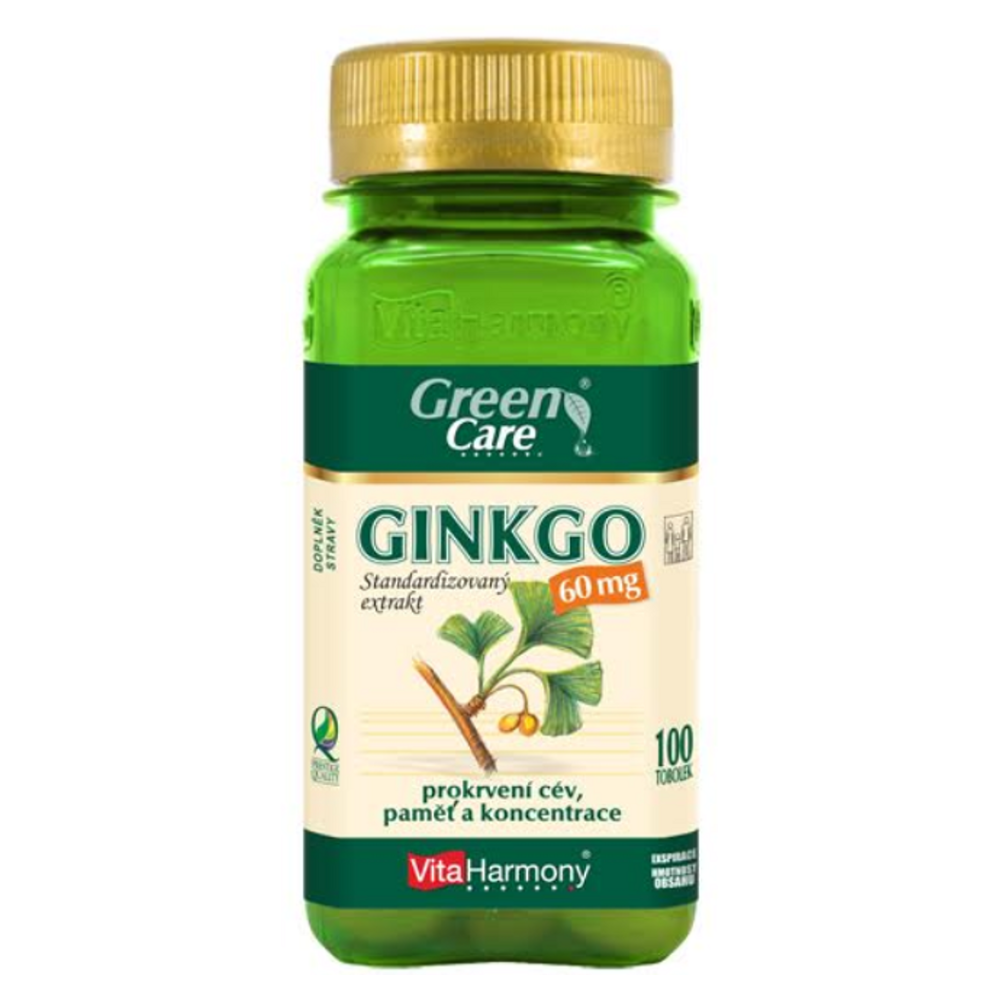 VITAHARMONY Ginkgo 60 mg 100 tobolek