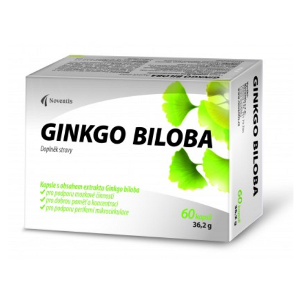 NOVENTIS Ginkgo biloba 40 mg 60 kapslí