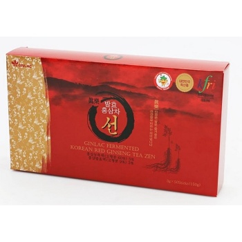 GINLAC Korejský červený ženšen čaj 50 x 3 g