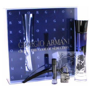 Armani Code For Woman - parfémová voda s rozprašovačem 50 ml + značkový visací zámek + miniaturka 3