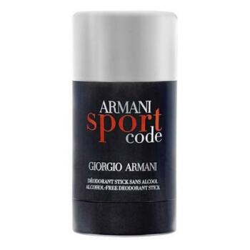 Giorgio Armani Code Sport Deostick 75ml  (Tuhé deodoranty)
