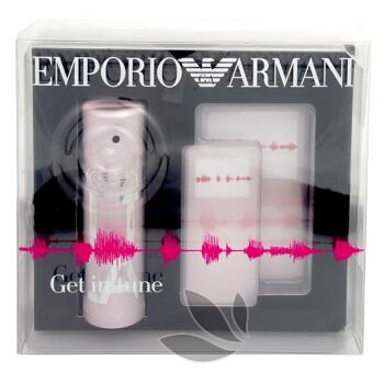 Armani Emporio City Glam for Her - parfémová voda s rozprašovačem 50 ml + pouzdro na I-Pod