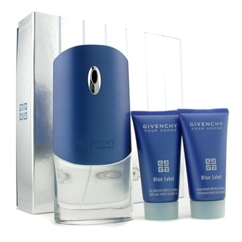 Givenchy Blue Label Toaletní voda 100ml edt 100ml + 75m sprchový gel + 75ml balsám po holení 