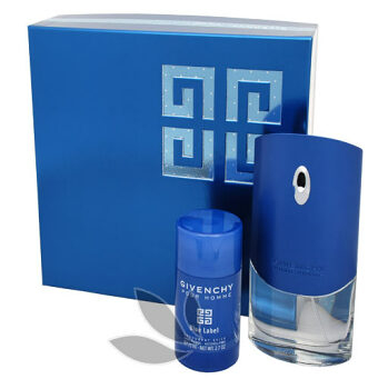 Givenchy Pour Homme Blue Label - toaletní voda s rozprašovačem 100 ml + tuhý deodorant 75 ml