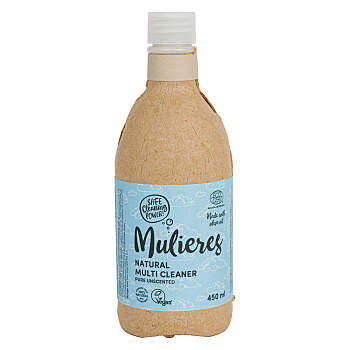 MULIERES Koncentrovaný univerzální čistič bez vůně 450 ml (Ekologické úklidové prostředky) - Přírodní