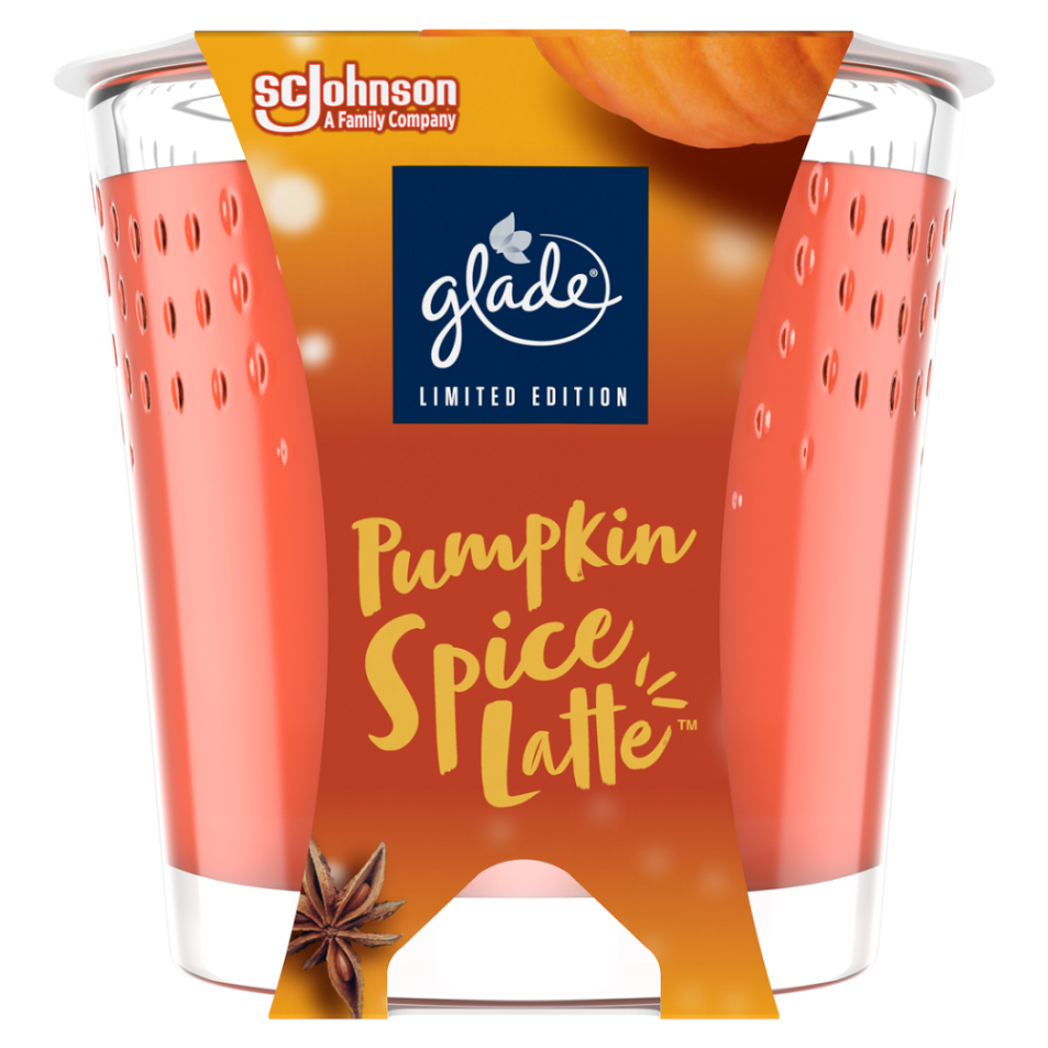 GLADE Pumpkin Spice Lattedle Svíčka vonná 112 g