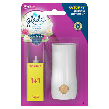 GLADE Touch&Fresh Osvěžovač vzduchu + náplň Relaxing Zen 10 ml (Automatické difuzéry a náplně)