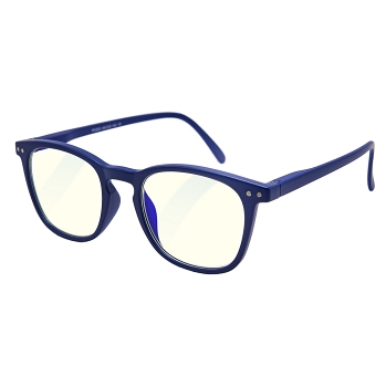 GLASSA Brýle na počítač PCG03 modré plastové obroučky, Počet dioptrií: +1,50