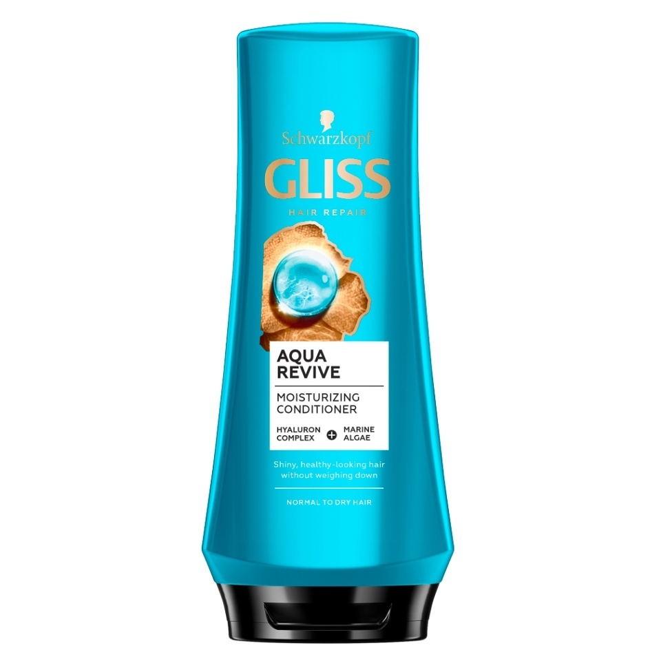 Levně GLISS Aqua Revive hydratační balzám pro normální až suché vlasy 200 ml