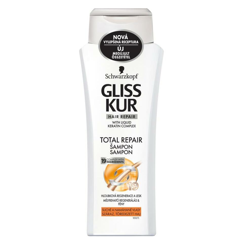 GLISS KUR regenerační šampon Total repair 400 ml