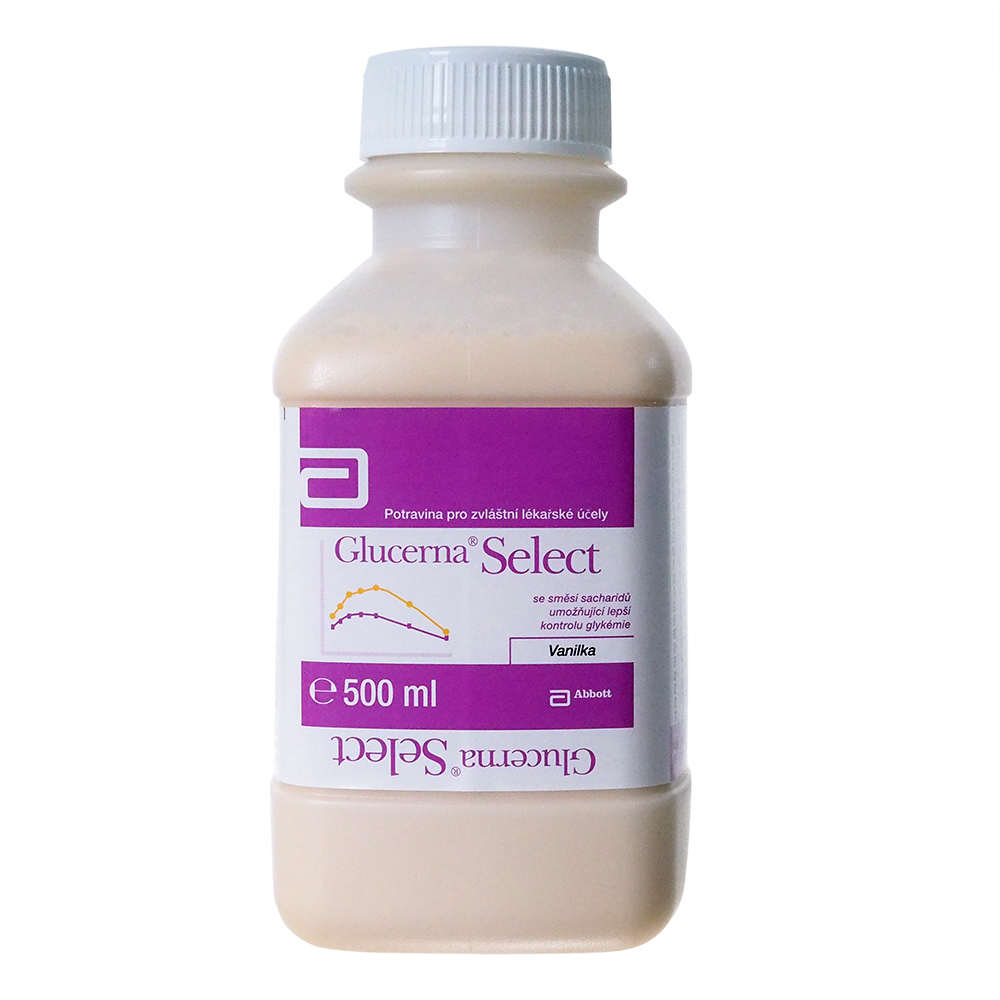 E-shop GLUCERNA select vanilková příchuť roztok 500 ml