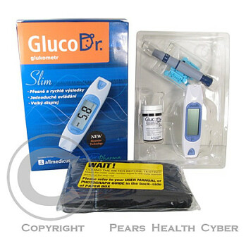 Glukometr GLUCODR SLIM AGM - 2300 (starting kit)