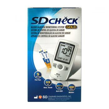 Glukometr SD-CHECK GOLD kompl.(10pr.per