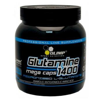 OLIMP SPORT NUTRITION Glutamine Mega Caps 1400  - 300 kapslí