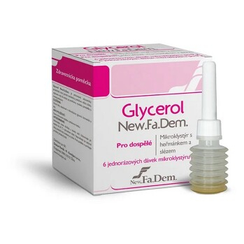 GLYCEROL Mikroklystýr pro dospělé 6 x 9 g (Prostředky na zácpu)