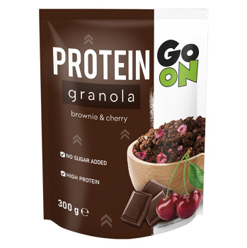 GO ON Proteinová granola brownie a cherry 300 g