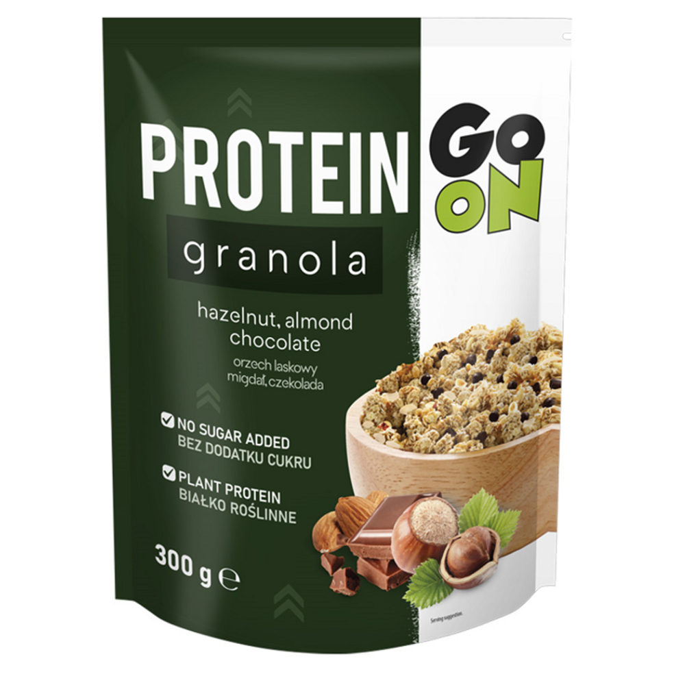 E-shop GO ON Proteinová granola s čokoládou a ořechy 300 g