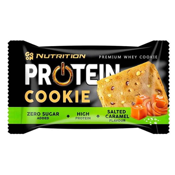 E-shop GO ON Proteinová sušenka slaný karamel 50 g