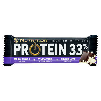 GO ON Proteinová tyčinka 33% čokoláda 50 g, expirace 13.07.2024