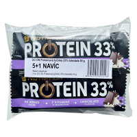 GO ON Proteinové tyčinky 33% čokoláda 5 +1 kus ZDARMA