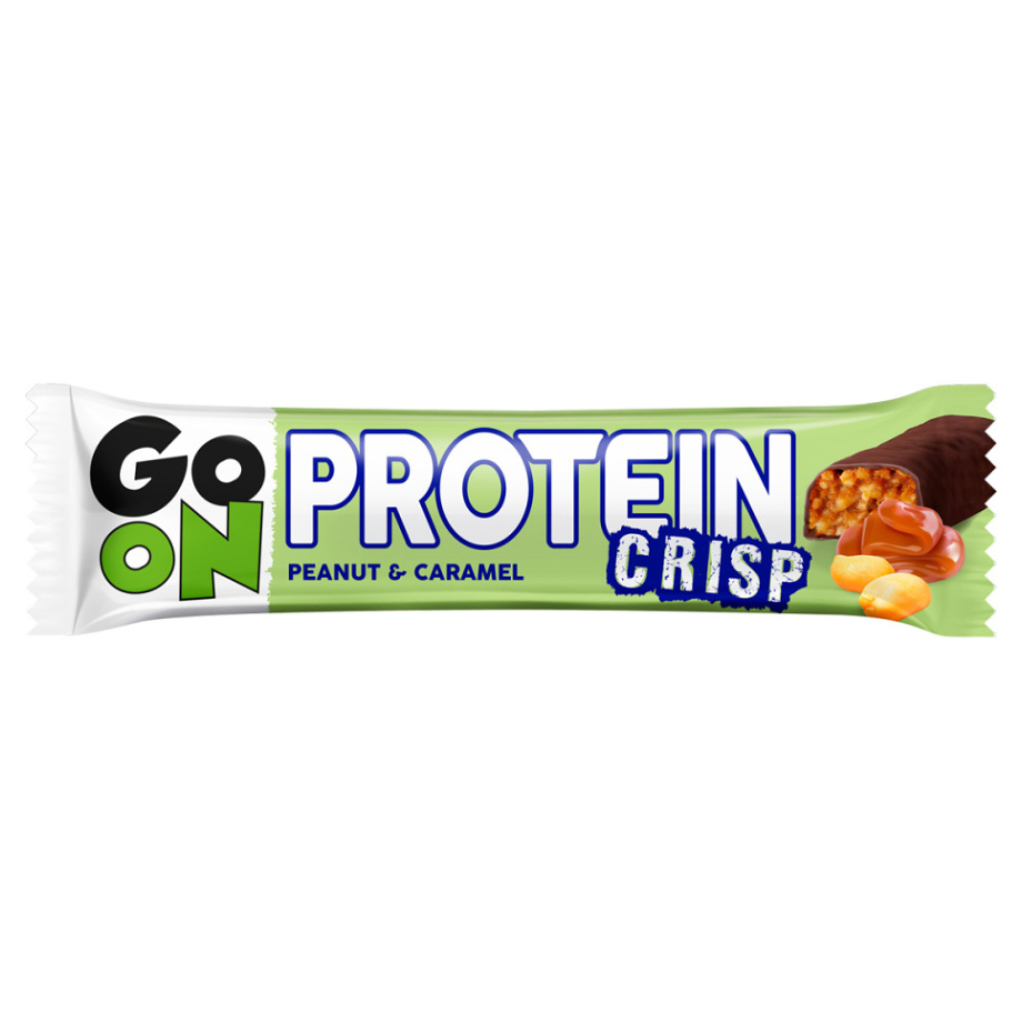 Levně GO ON Proteinová tyčinka arašídy a karamel 50 g