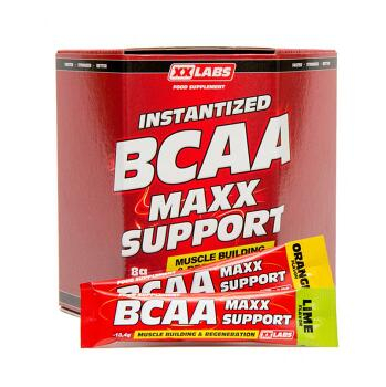 XXLABS BCAA Maxx Support příchuť pomeranč - limetka 620 g