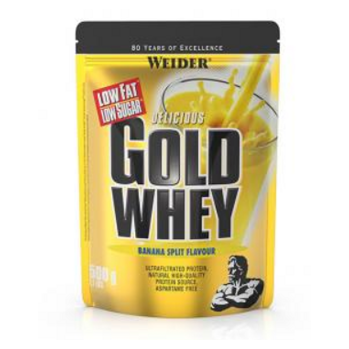 WEIDER Gold whey syrovátkový protein banán 500 g